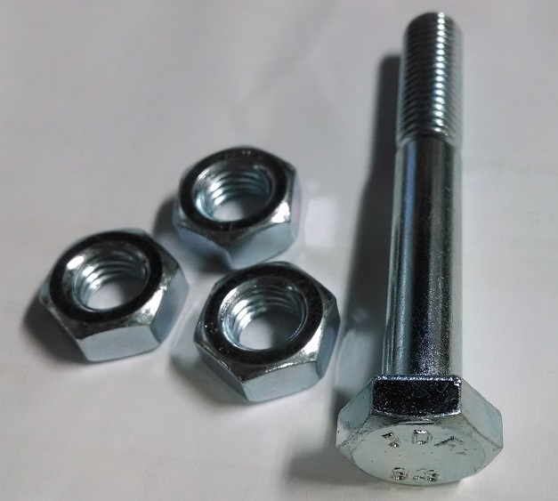 Engine Mounting Bolt Kit (1) M10 Bolt (3) M10 Nut